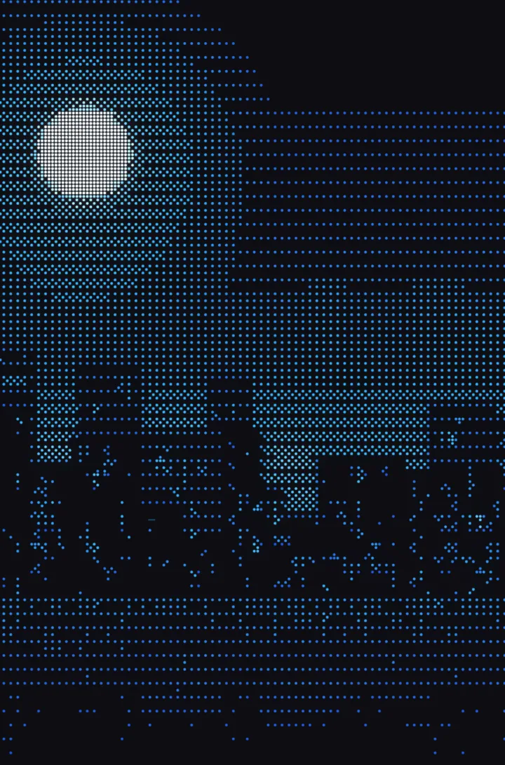 A braille ASCII picture made with Devault ASCII
