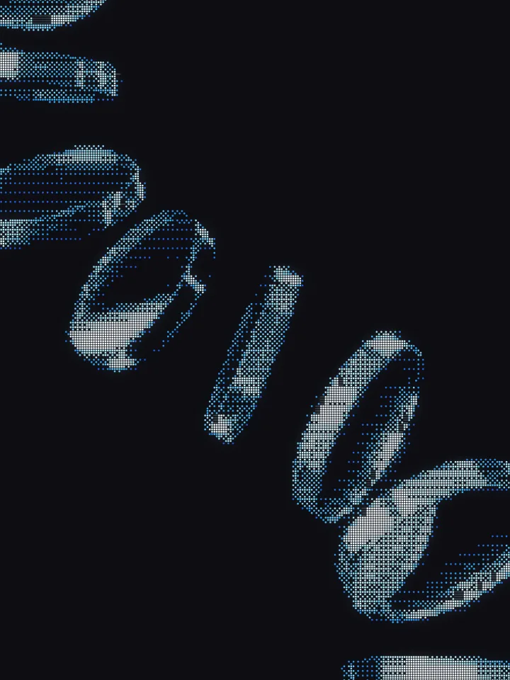 A braille ASCII picture made with Devault ASCII