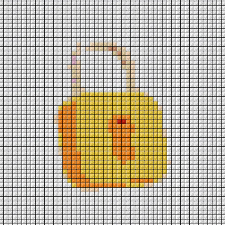A bricks ASCII picture made with Devault ASCII