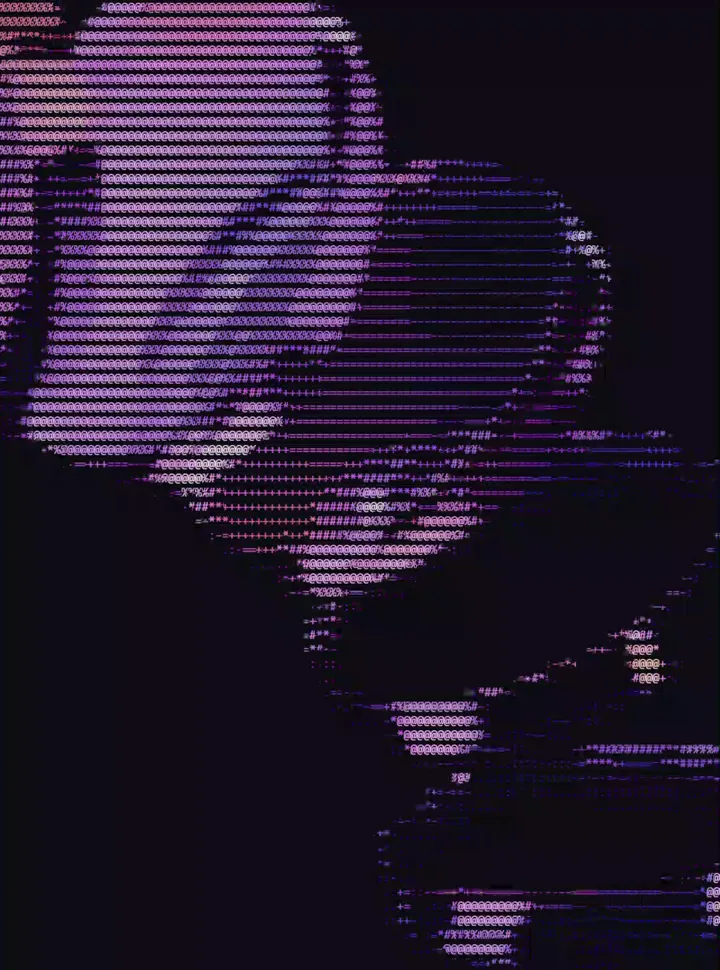 A classic ASCII video made with Devault ASCII